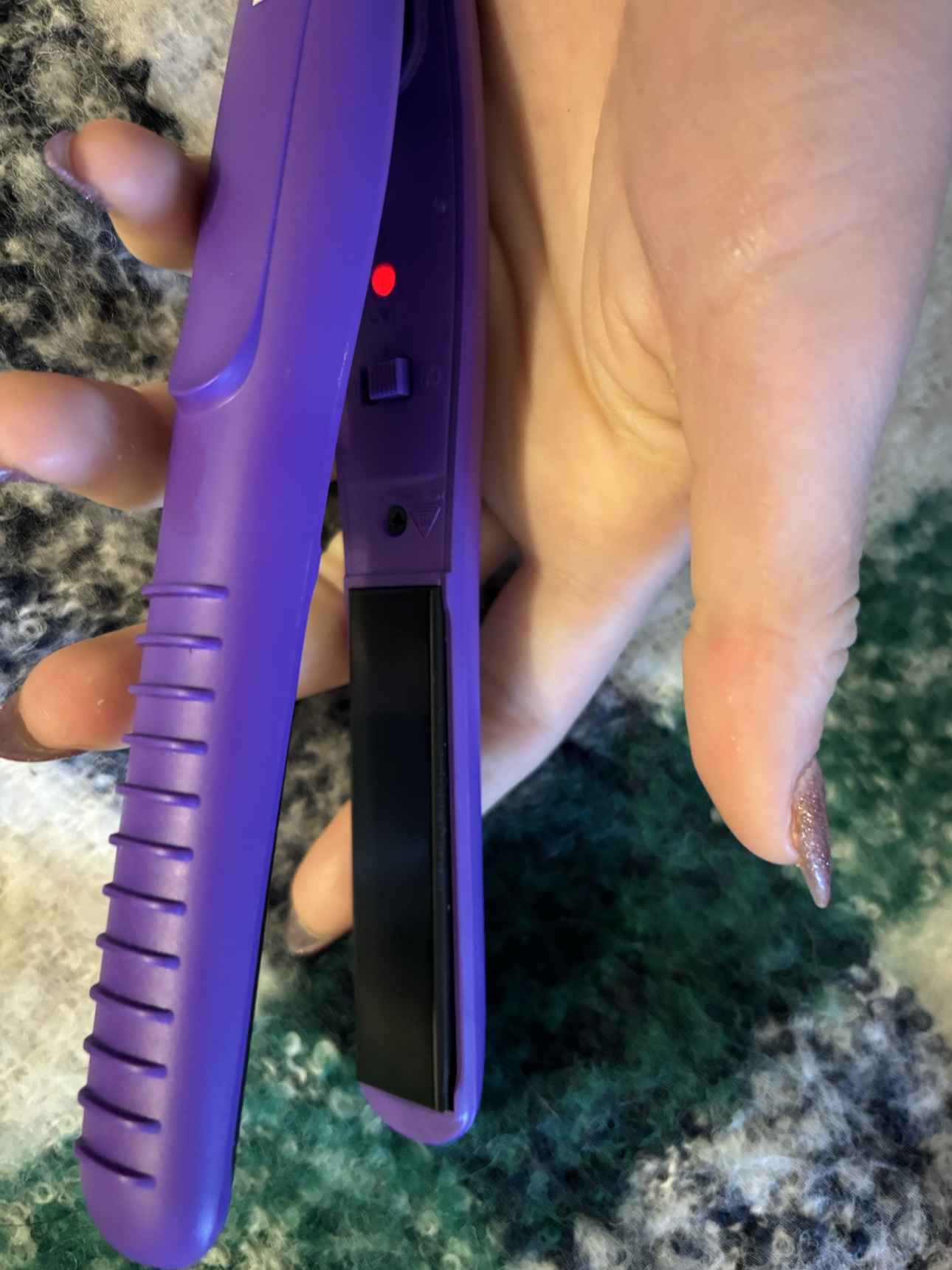 Purple  Phoebe Hair Straightener - photo 3