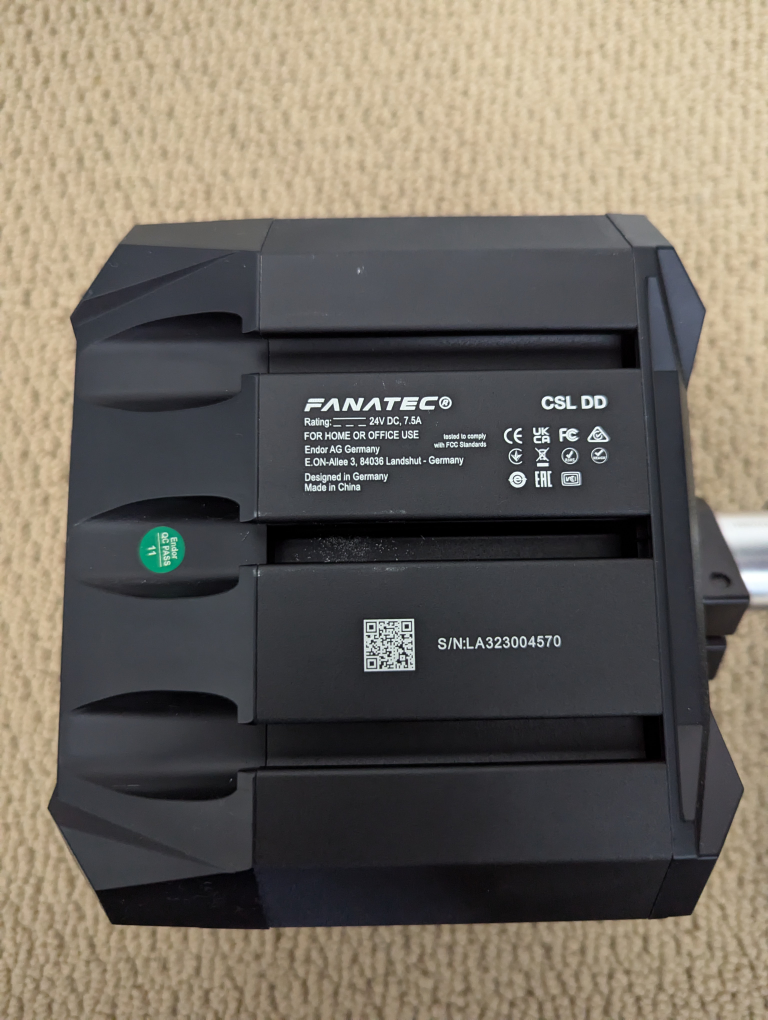 Fanatec CSL DD Wheel Base - photo 4