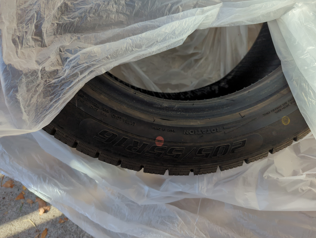 Set of Winter Tires no rims - photo 3