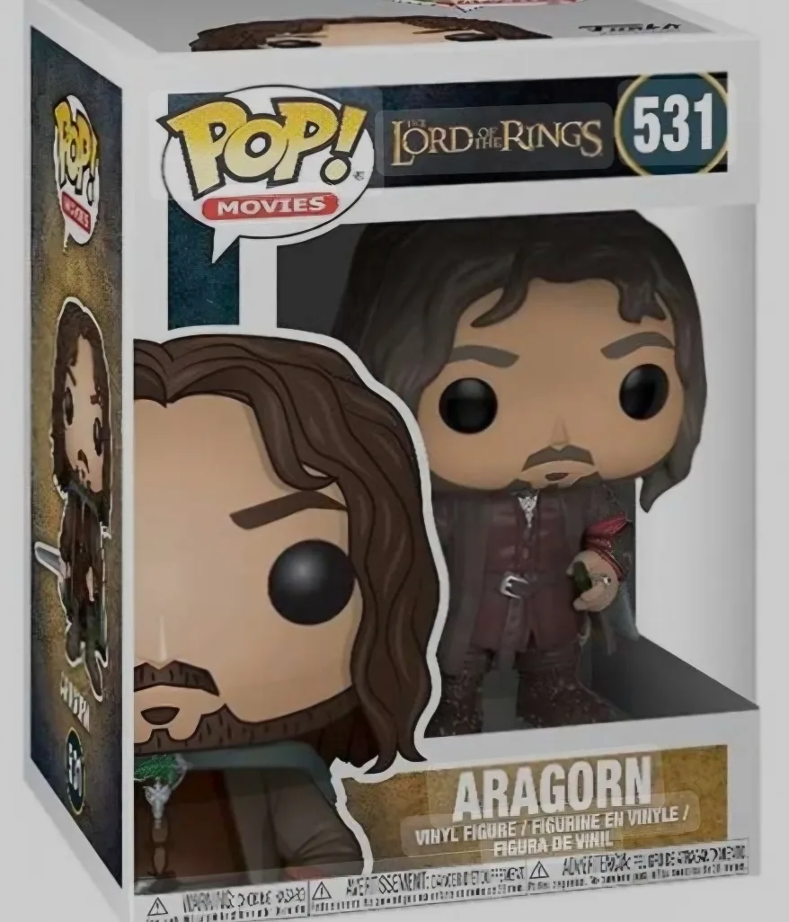 Funko Pop Vinyl Aragorn 531 Lord of the Rings thumbnail