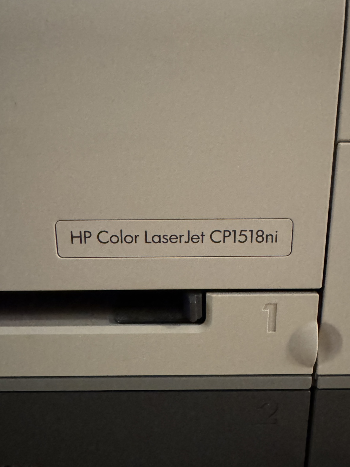 HP Color LaserJet CP1518ni Printer #freecycle - photo 2