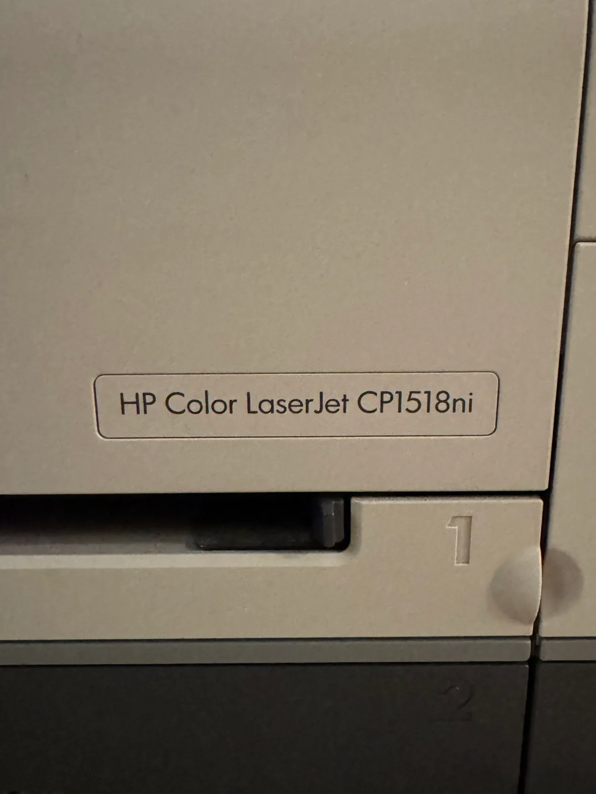 HP Color LaserJet CP1518ni Printer #freecycle image indicator(2)