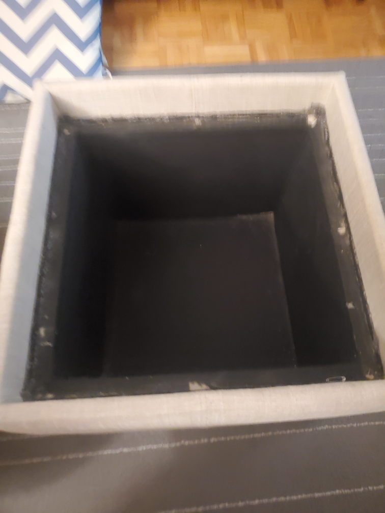 Storage Ottoman with Tray - photo 4