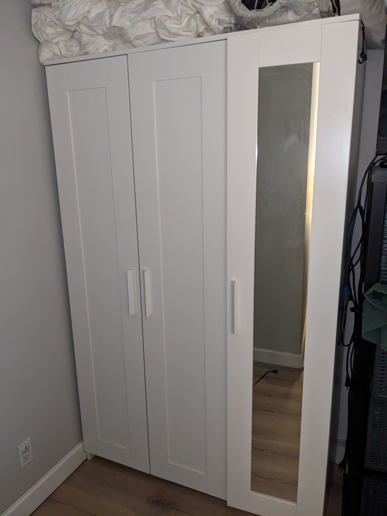 large Ikea wardrobe- requires disassembly - photo 2