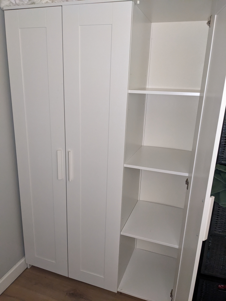 large Ikea wardrobe- requires disassembly - photo 3
