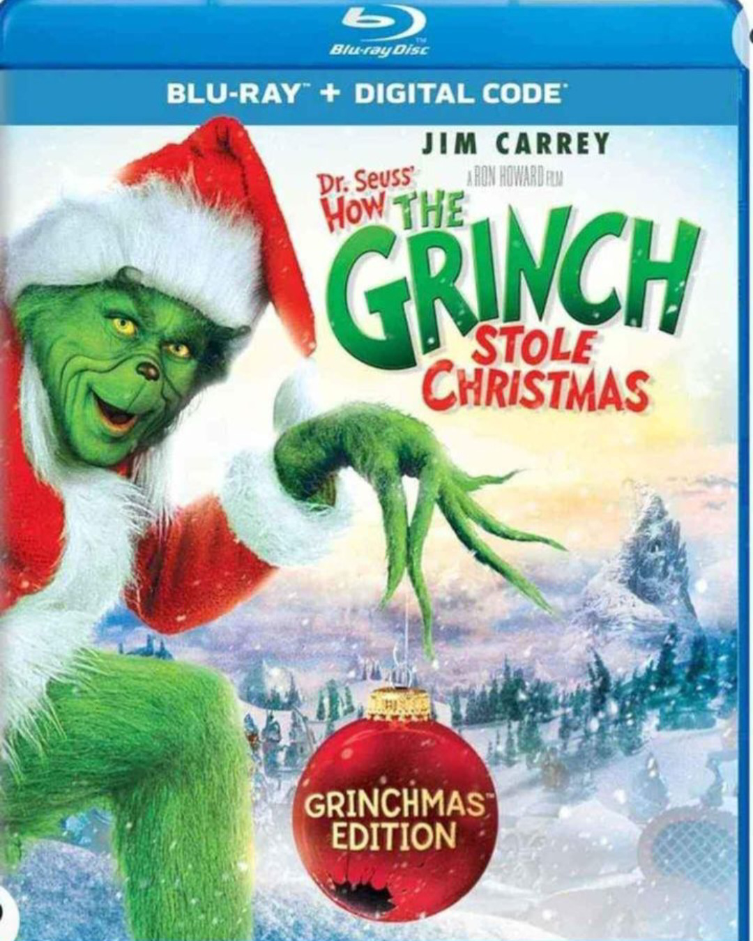 How The Grinch Stole Christmas Blu-ray