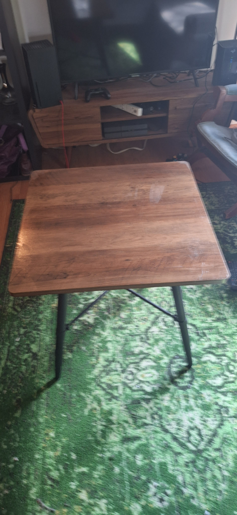 Small square end table