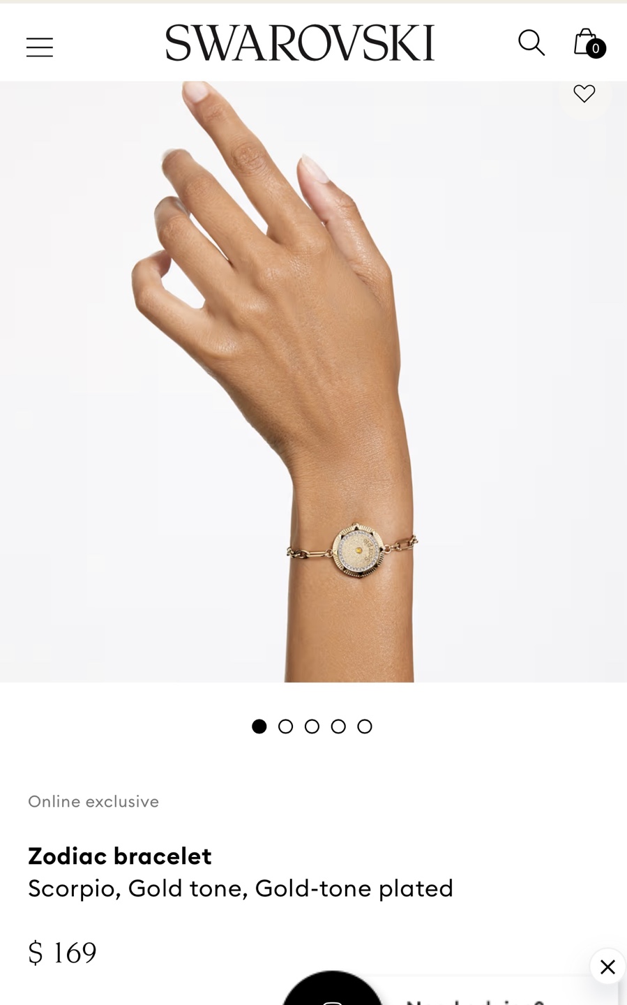 Swarovski Zodiac Scorpio Bracelet - photo 5