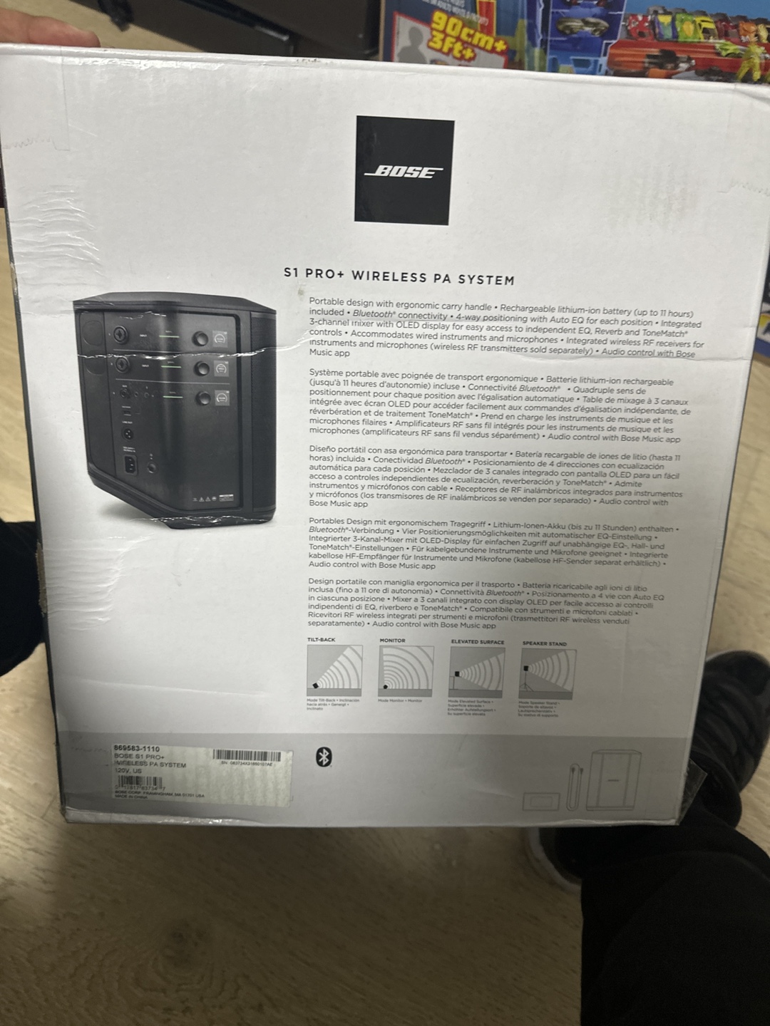 Bose S1 Pro+ Wireless PA System - photo 2