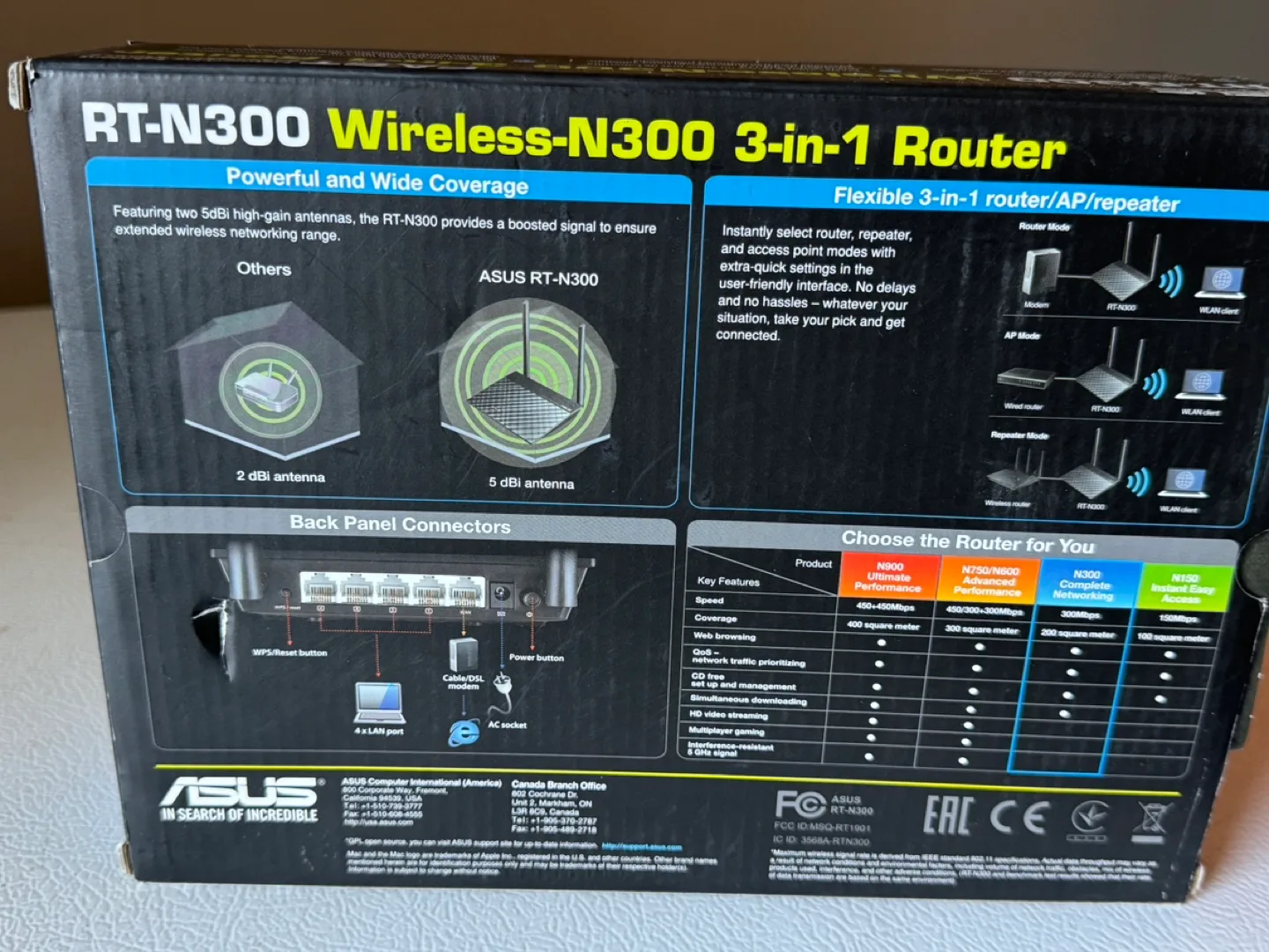ASUS RT-N300 Wireless-N300 3-in-1 Router image indicator(2)