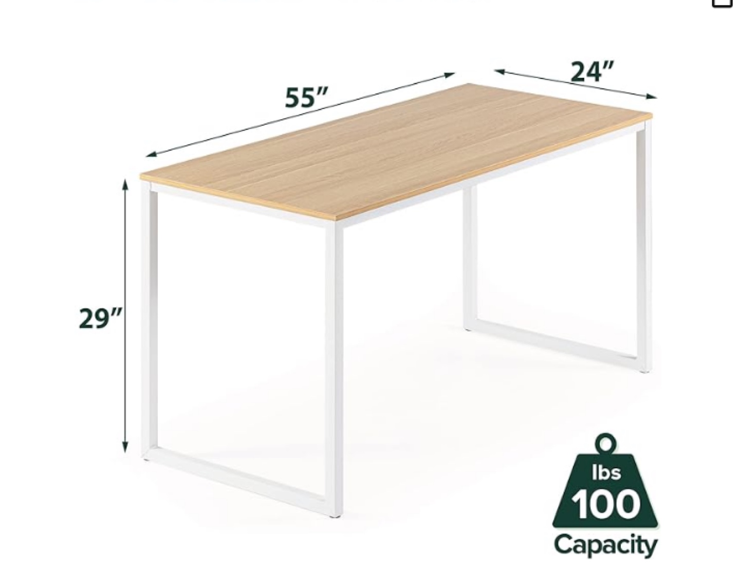 Zinus Modern Studio Collection - 55 inch - Desk