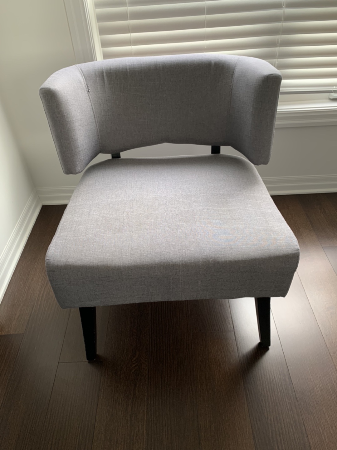 Grey Accent Chair