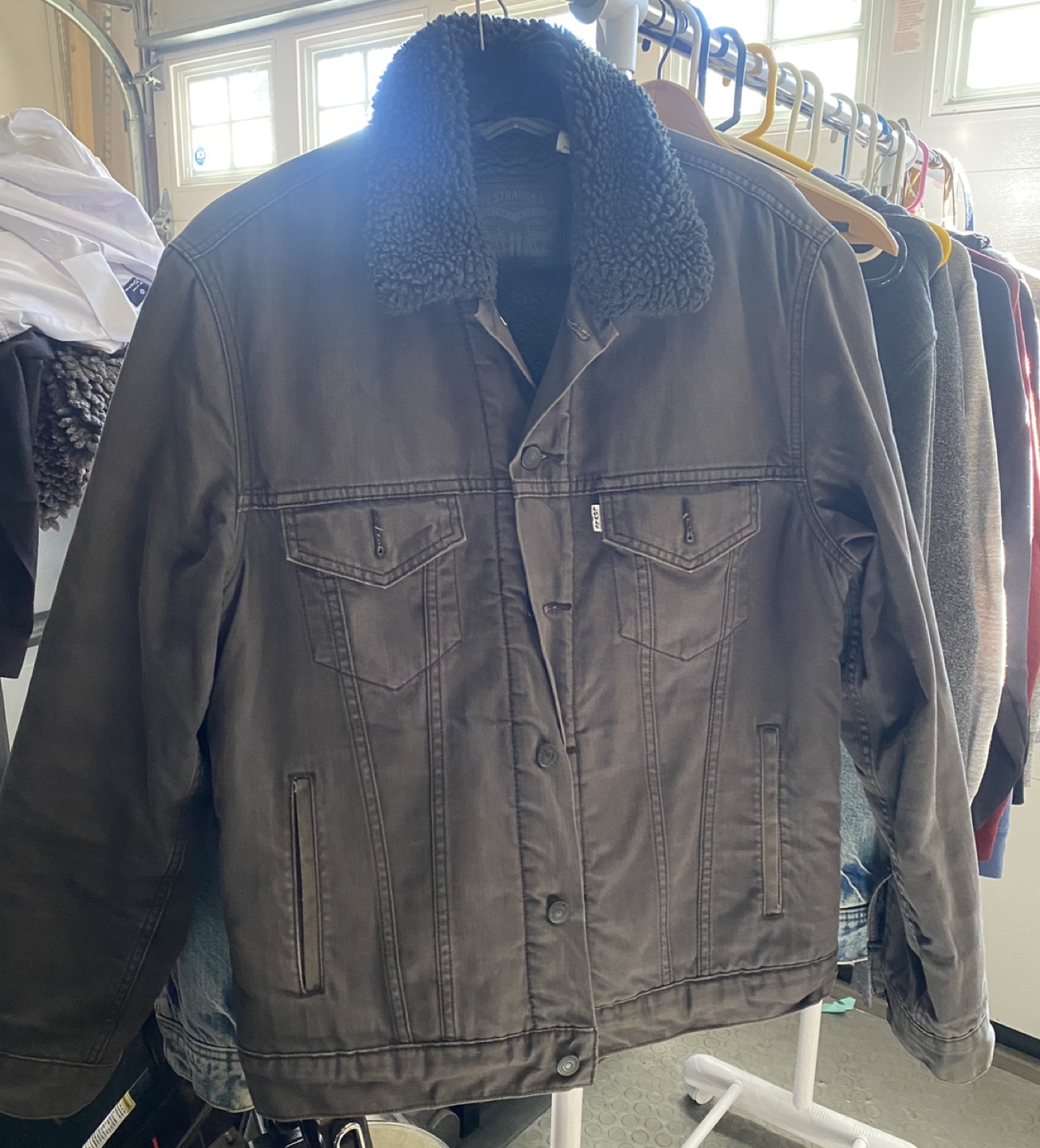 Levi's Sherpa Lined Denim Jacket