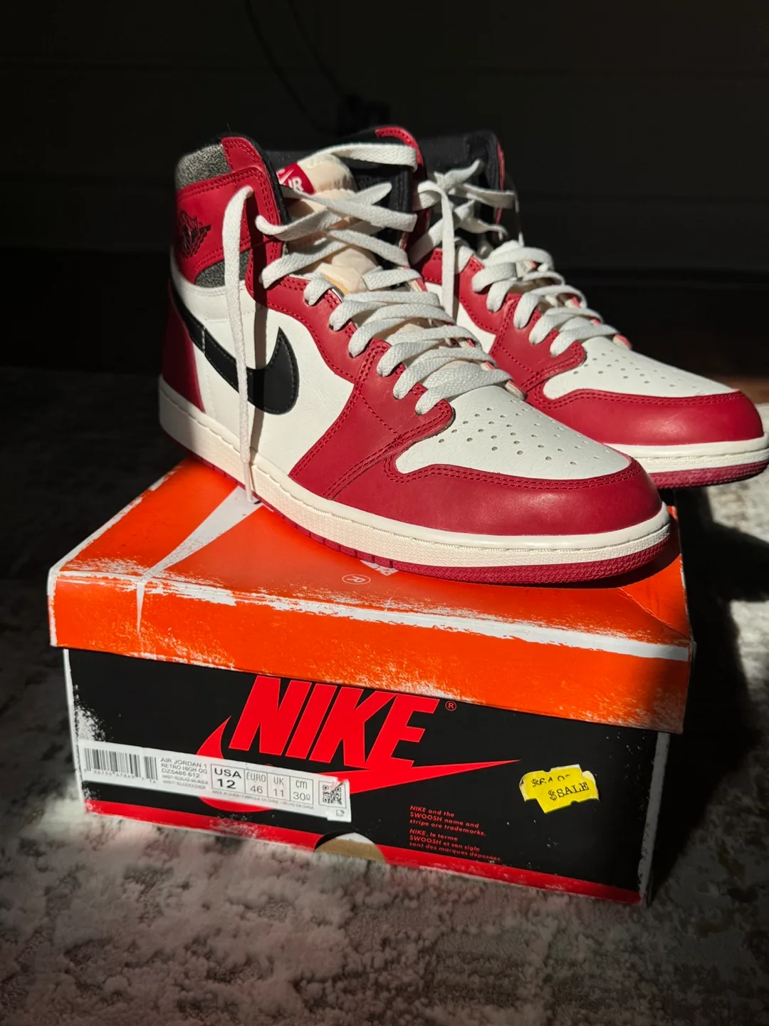 Air Jordan 1 Retro High OG "Lost and Found" Size 12 thumbnail