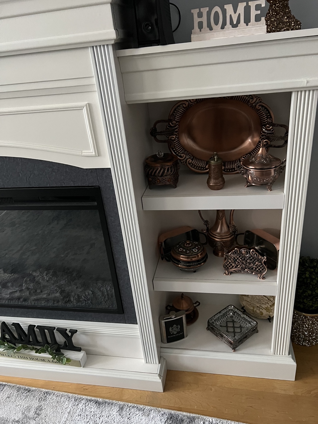 Electric Fireplace Mantel - photo 4