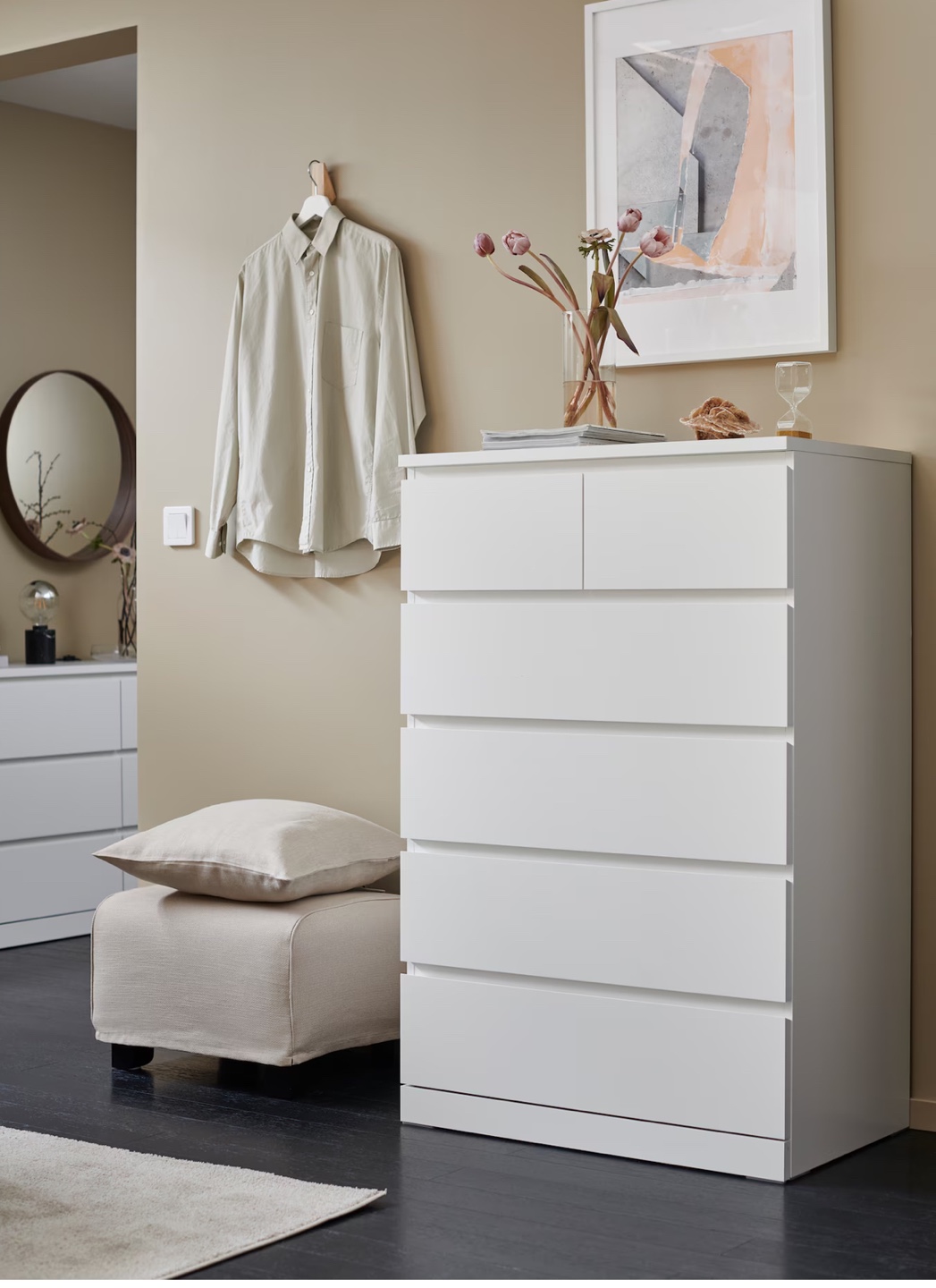 White Chest of Drawers