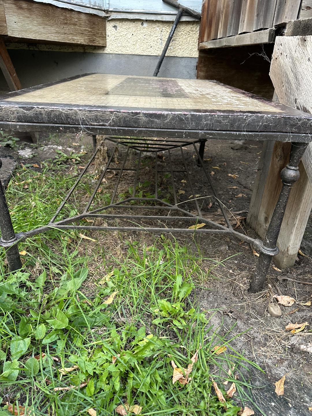 Mosaic Tile Top Coffee Table - photo 4