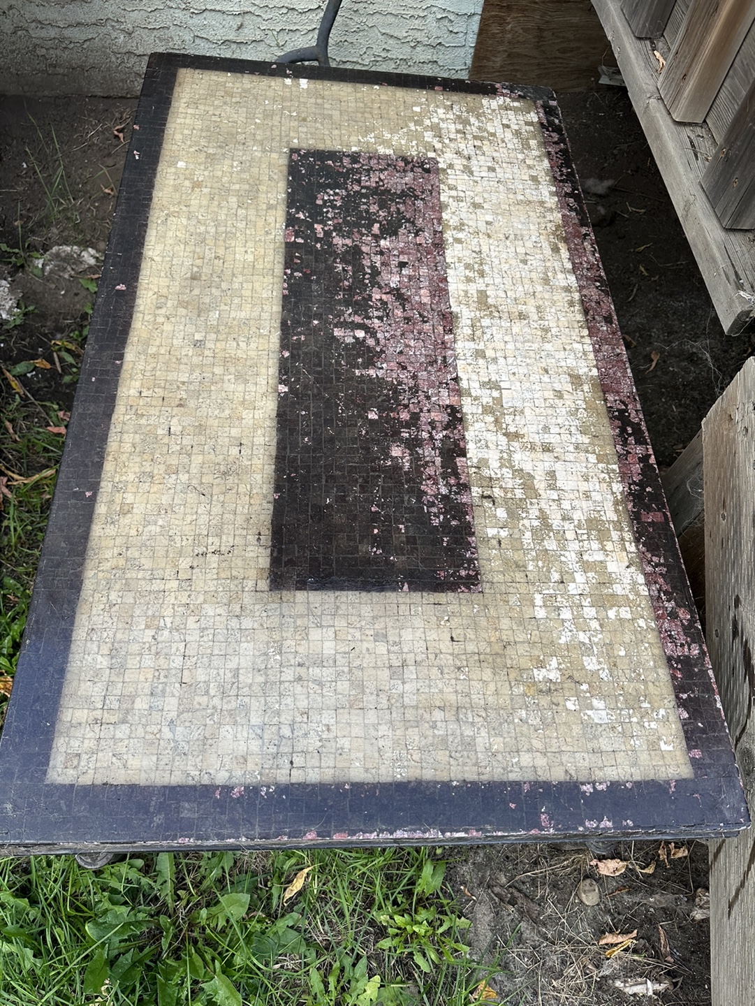 Mosaic Tile Top Coffee Table - photo 2