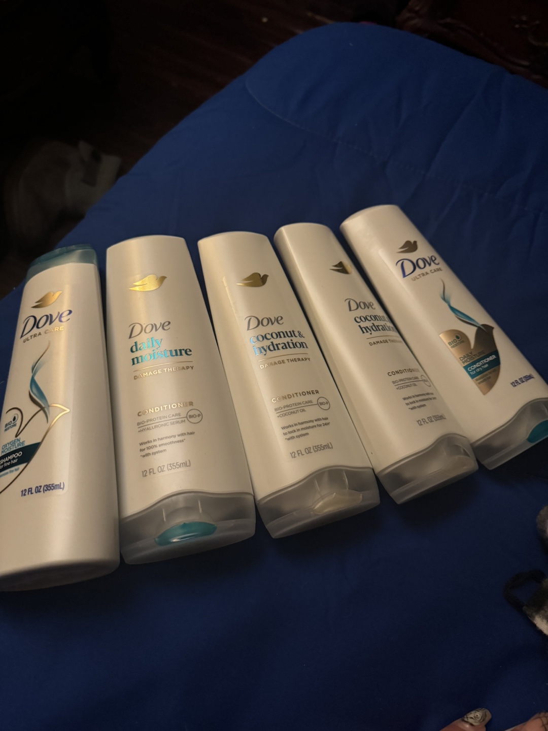 Dove Conditioner Bottles