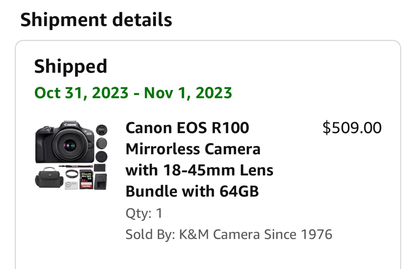 Canon EOS R100 Mirrorless Camera Bundle - photo 3