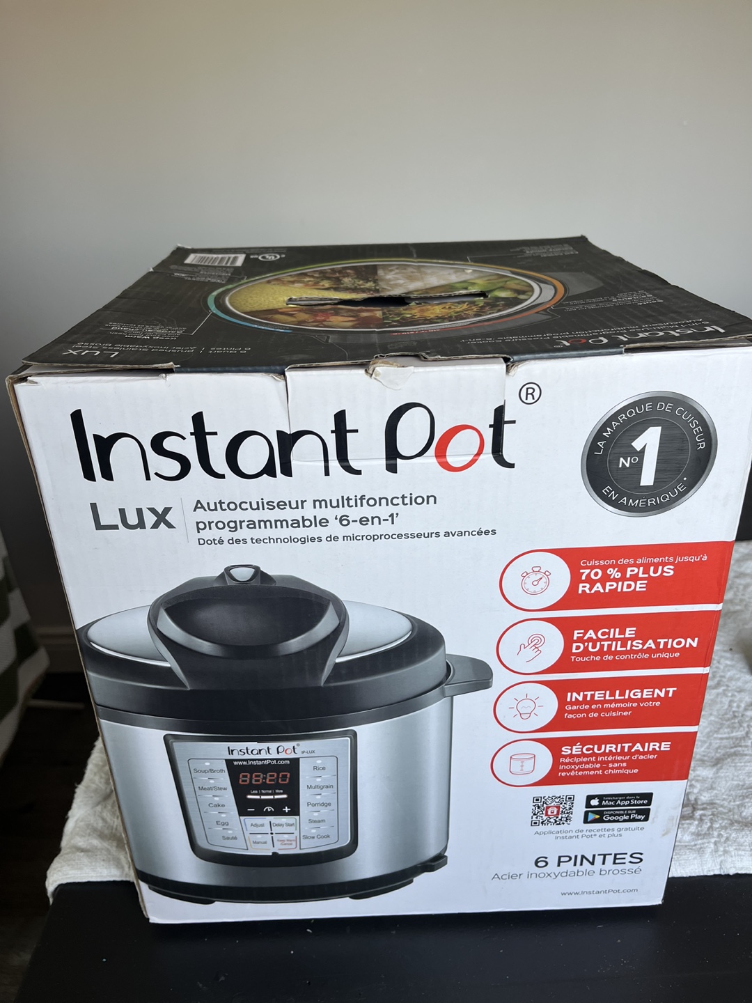 Instant Pot Lux 6-in-1 Multi-Function Cooker