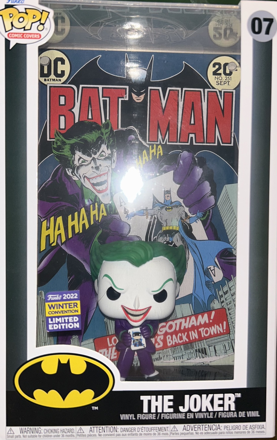 Funko Pop! Comics Covers - The Joker #07