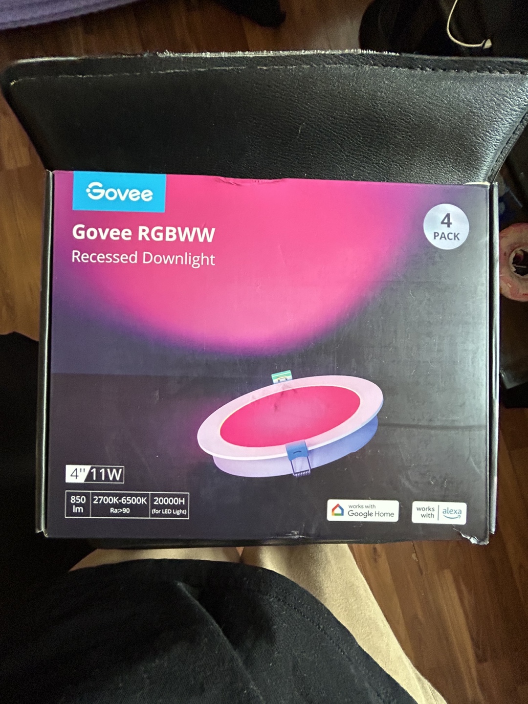 Govee Recessed Downlight 4 Pack - photo 2