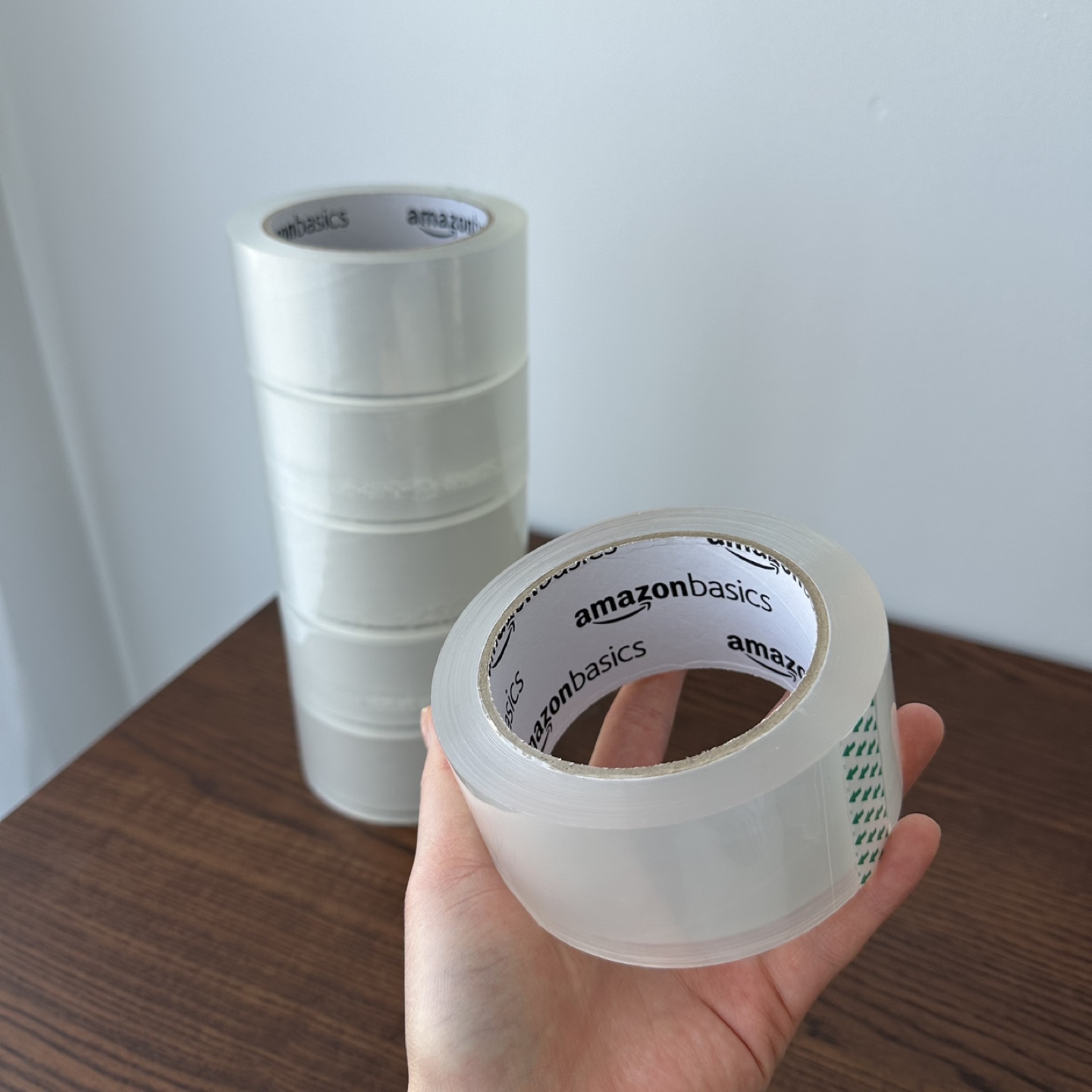 Amazon Basics Packing Tape (6 rolls)