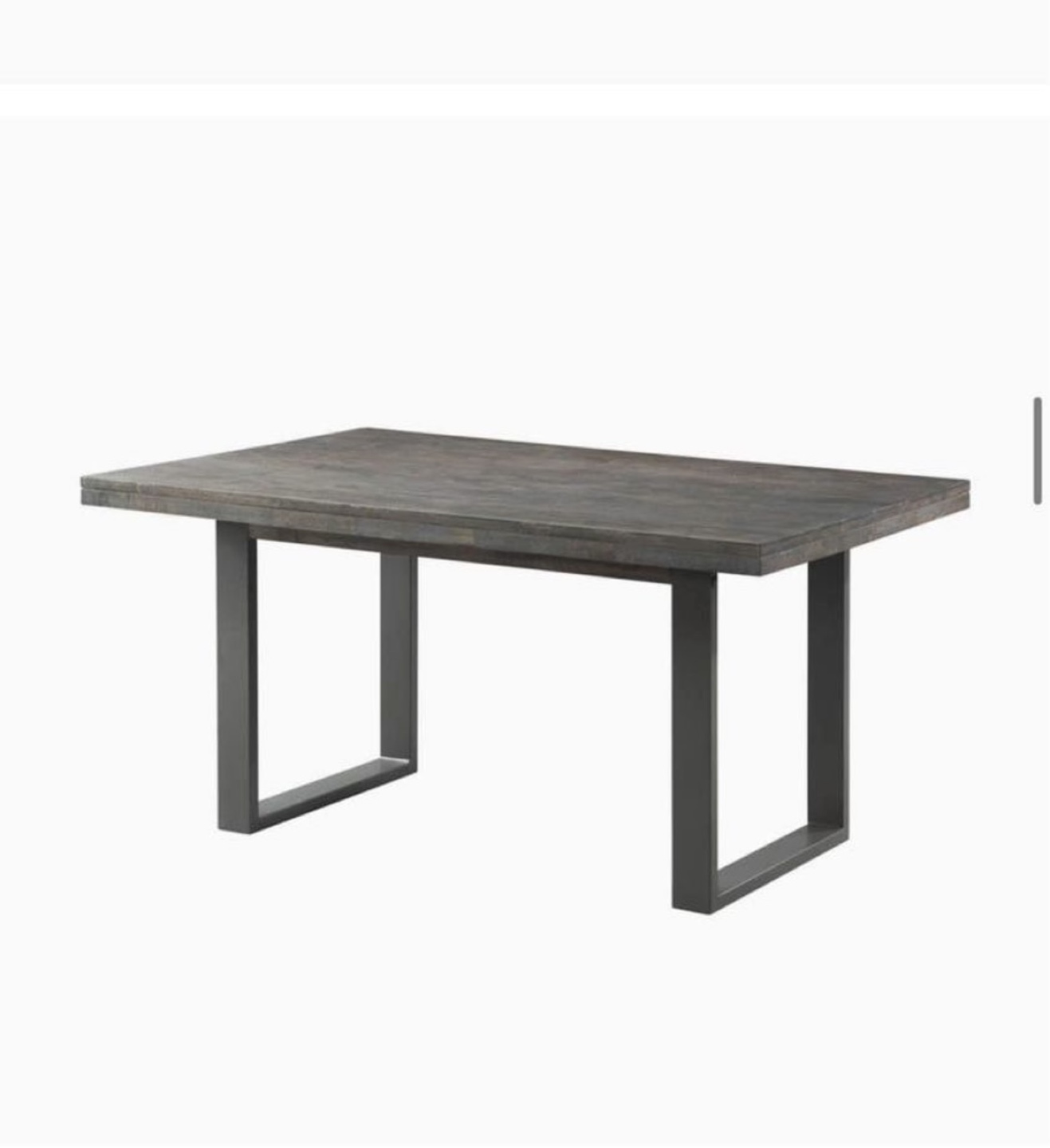 64" Rustic Farmhouse Dining Table - photo 3