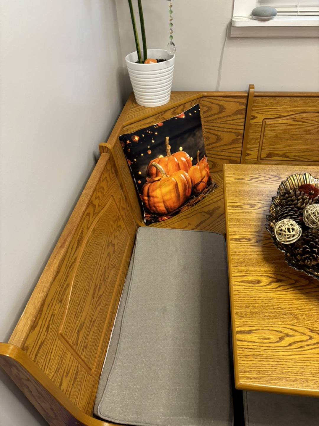Corner Kitchen Table and Bench Set - photo 2