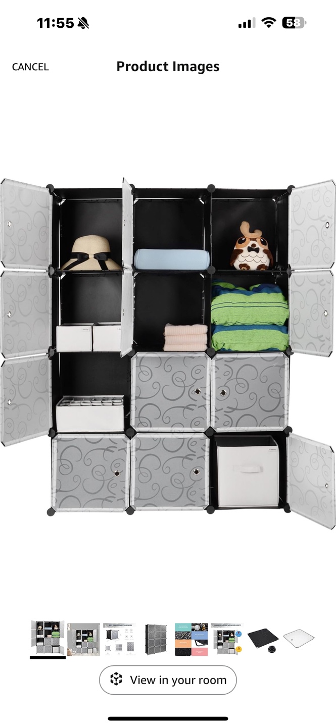 Storage Cube Organizer - photo 3