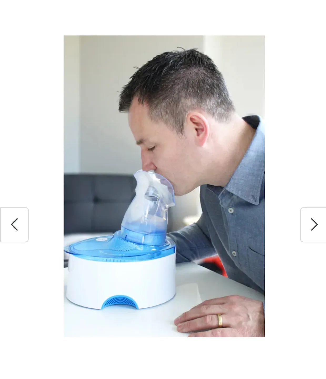 Crane 2-in-1 Warm Mist Humidifier & Steam Inhaler image indicator(5)