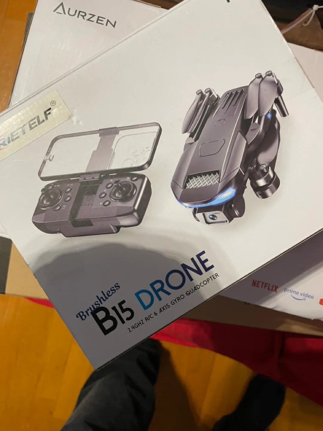 Brushless B15 Drone image indicator(2)