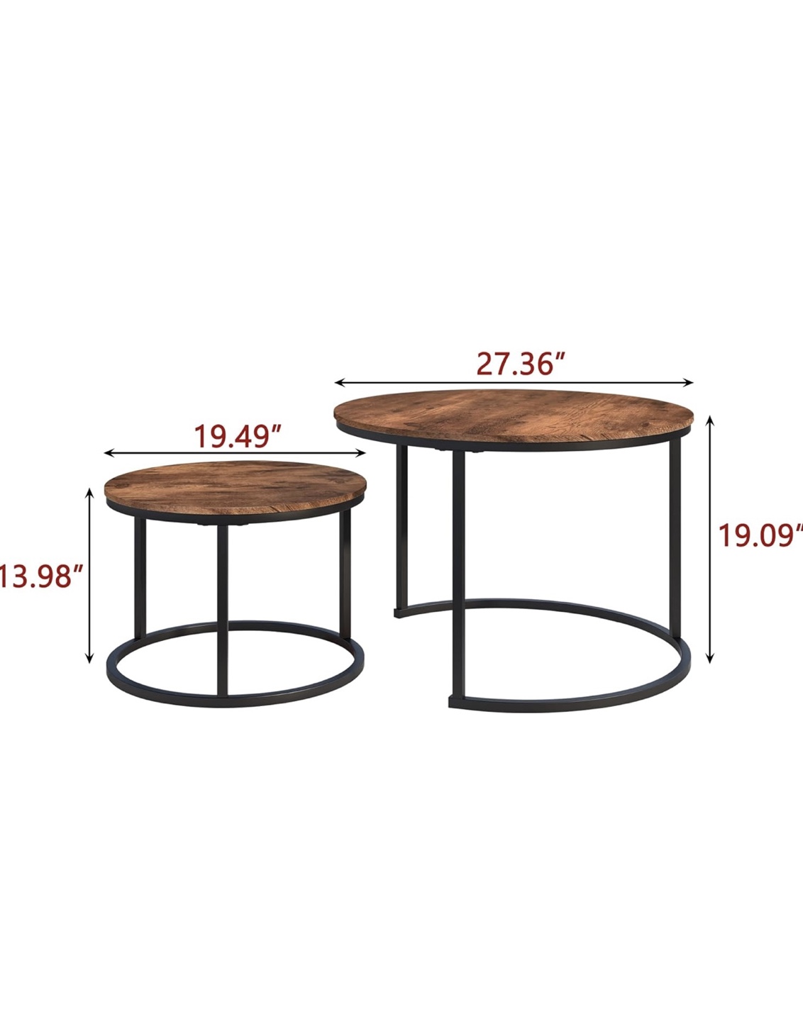 Nesting Coffee Tables - photo 2