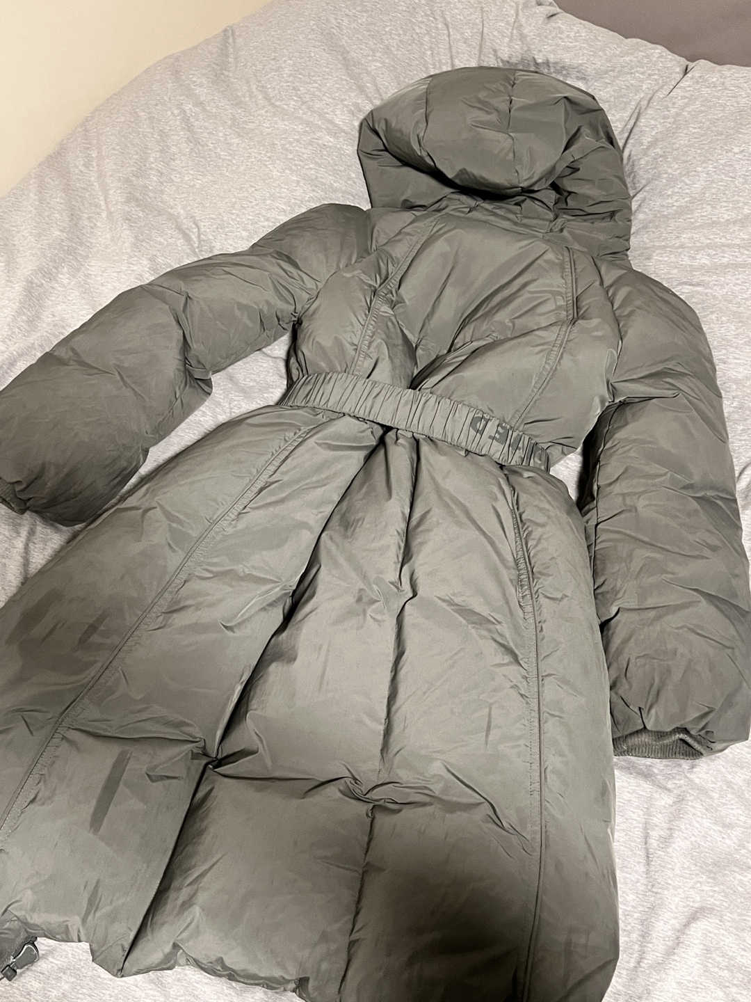 Women's Long Puffer Coat - photo 2