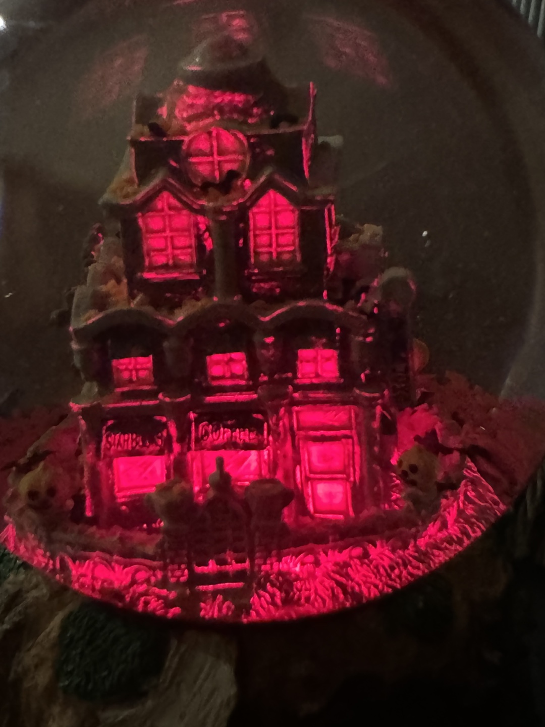 Haunted Starbucks Snow Globe - photo 3