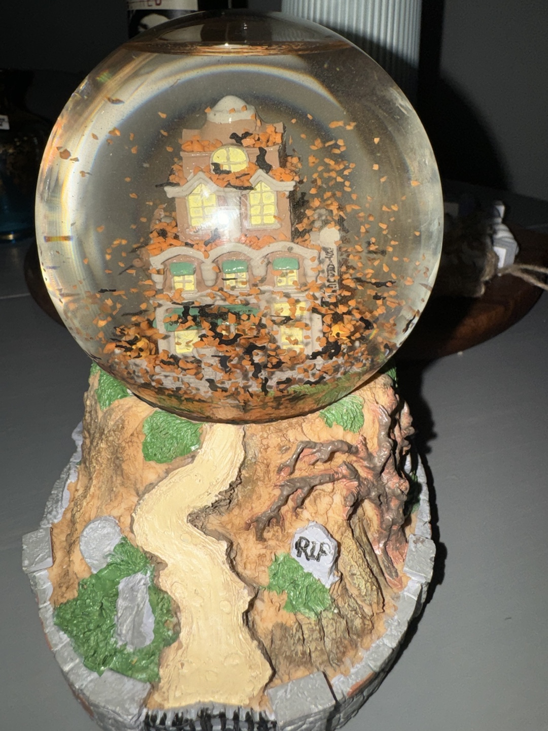 Haunted Starbucks Snow Globe