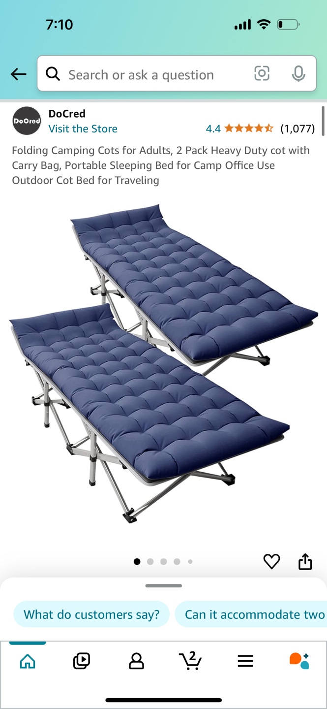 Folding Camping Cot