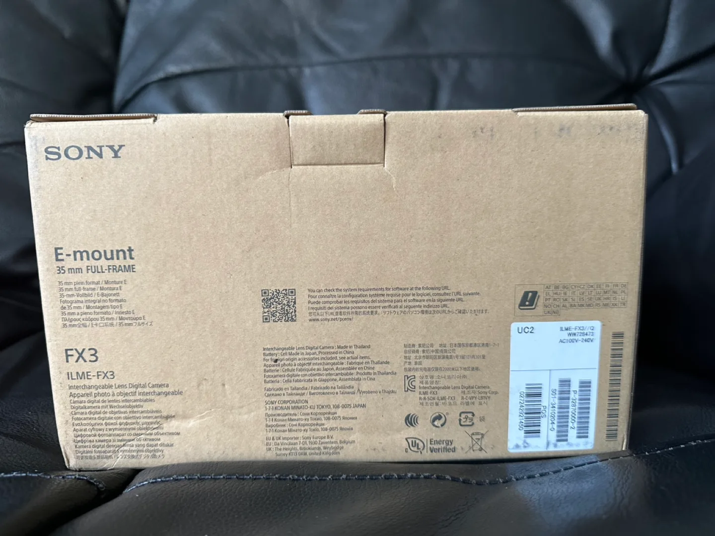 Sony Alpha FX3 ILME-FX3 | Full-Frame Cinema Line Camera image indicator(3)