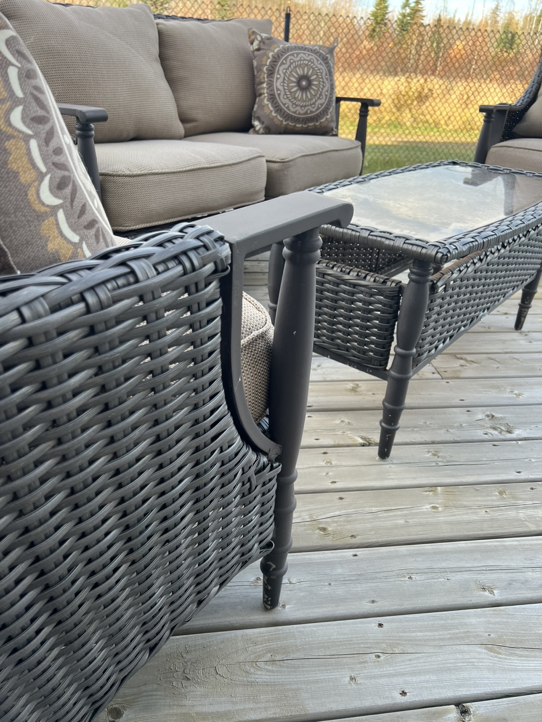 Wicker Patio Set - photo 3