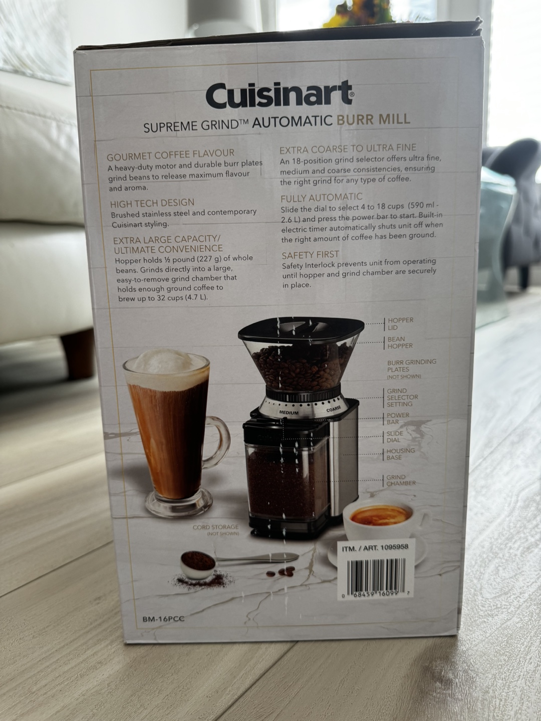 Cuisinart Supreme Grind Automatic Burr Mill - photo 3