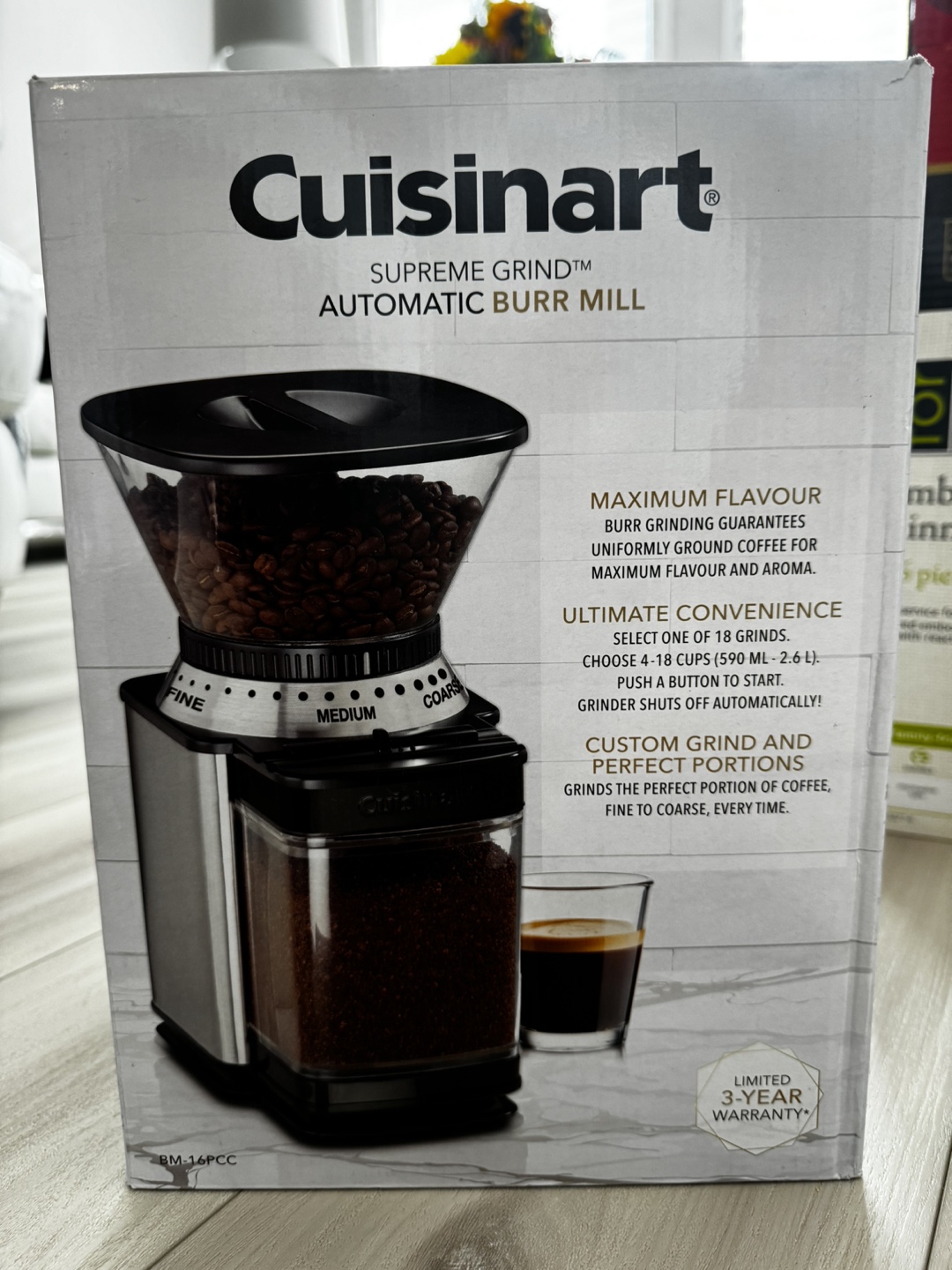Cuisinart Supreme Grind Automatic Burr Mill