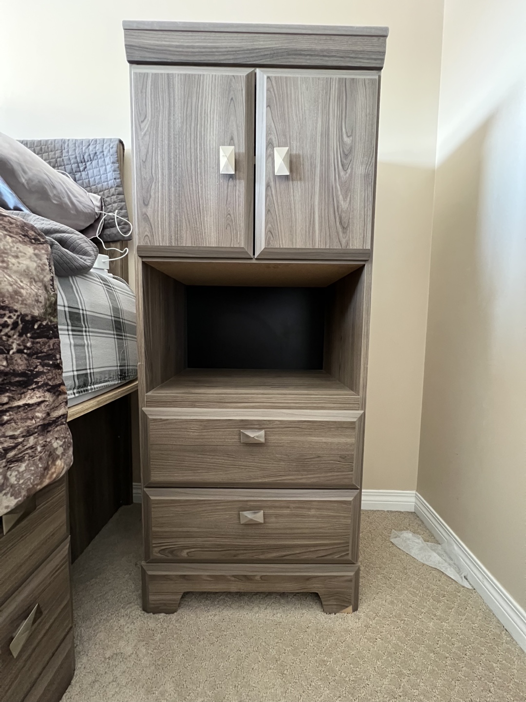 Queen Storage Bed Frame with Nightstand - photo 5