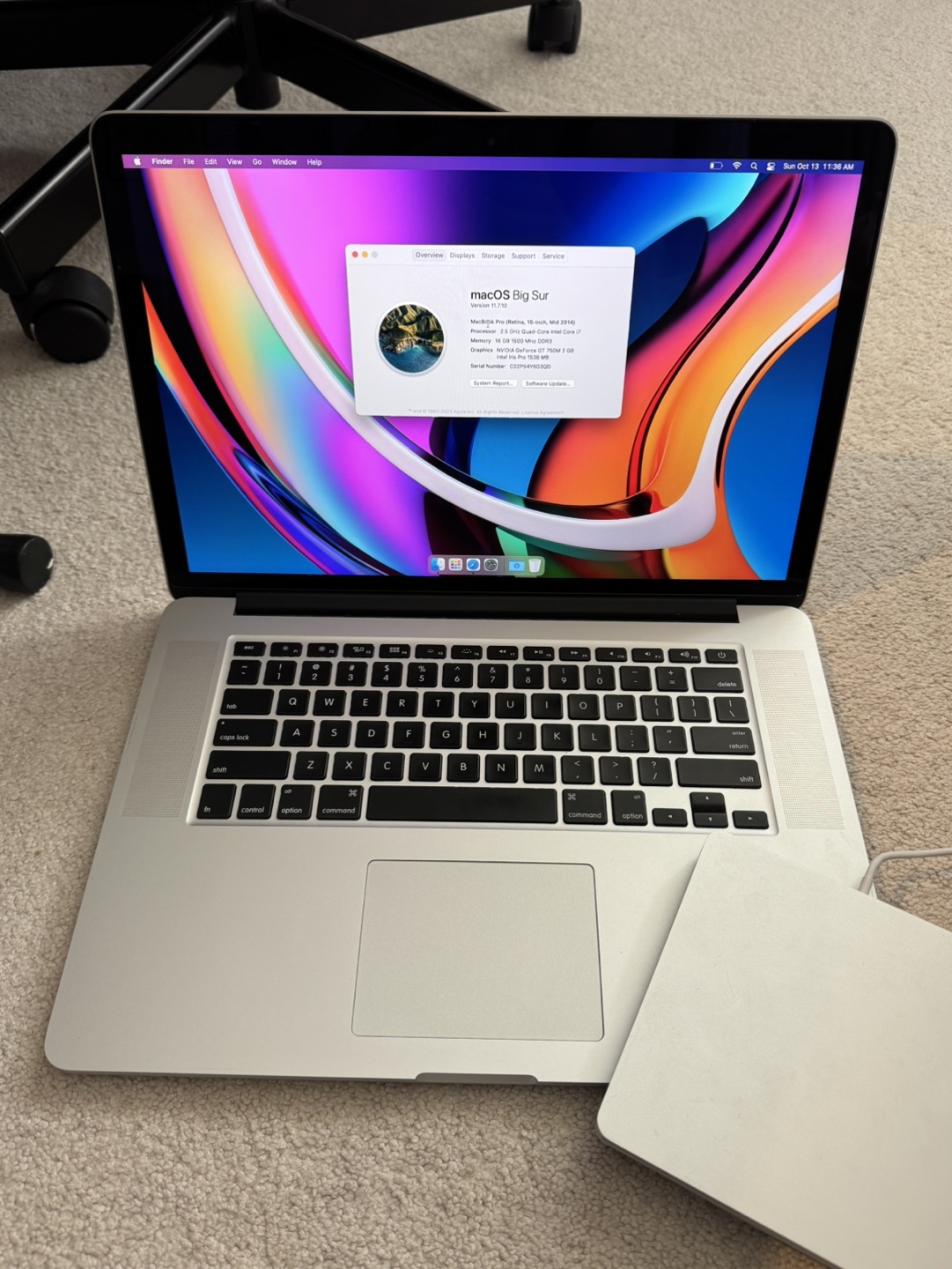 2014 MacBook Pro 15 inch