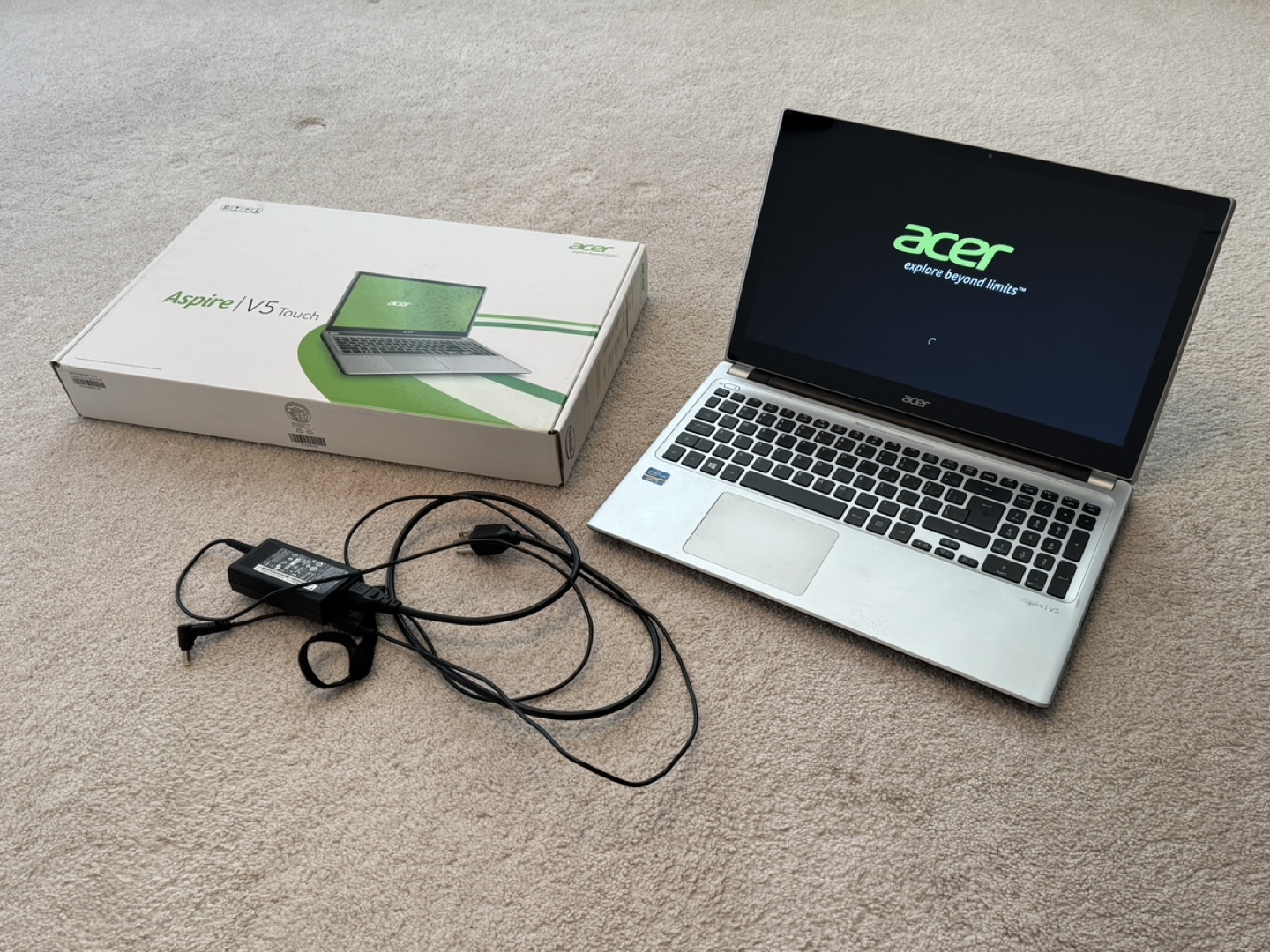 Windows 10 Acer Aspire V5 Touch Laptop
