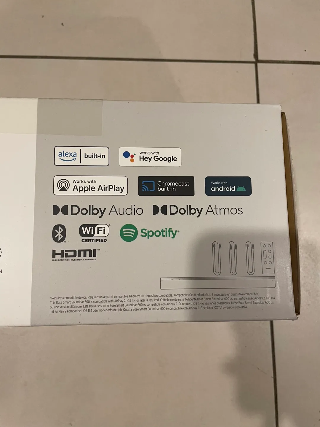 Bose Soundbar 600 image indicator(10)