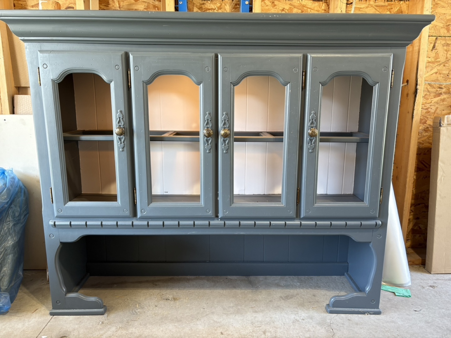 Refinished Hutch Cabinet - photo 2