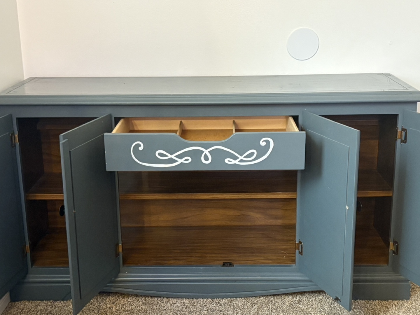 Refinished Hutch Cabinet - photo 3