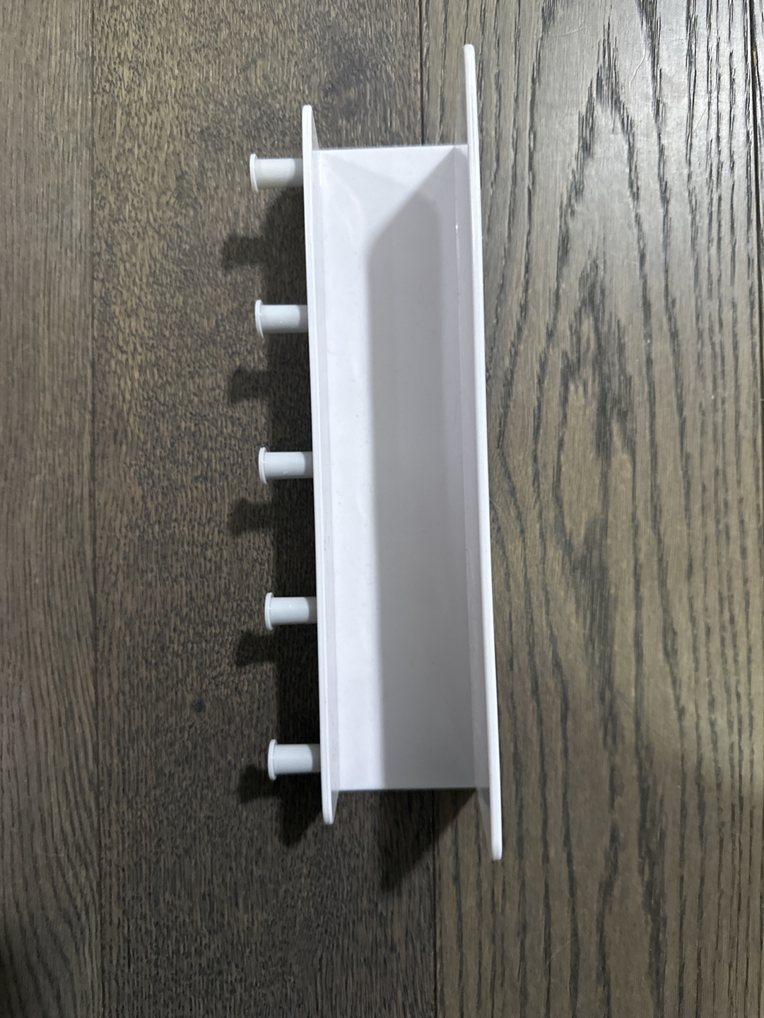 White Hook Rack (hole free) - photo 2
