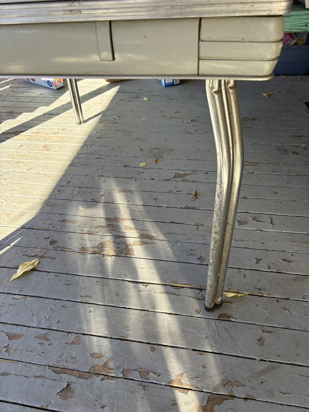 Vintage Metal Kitchen Table - photo 3